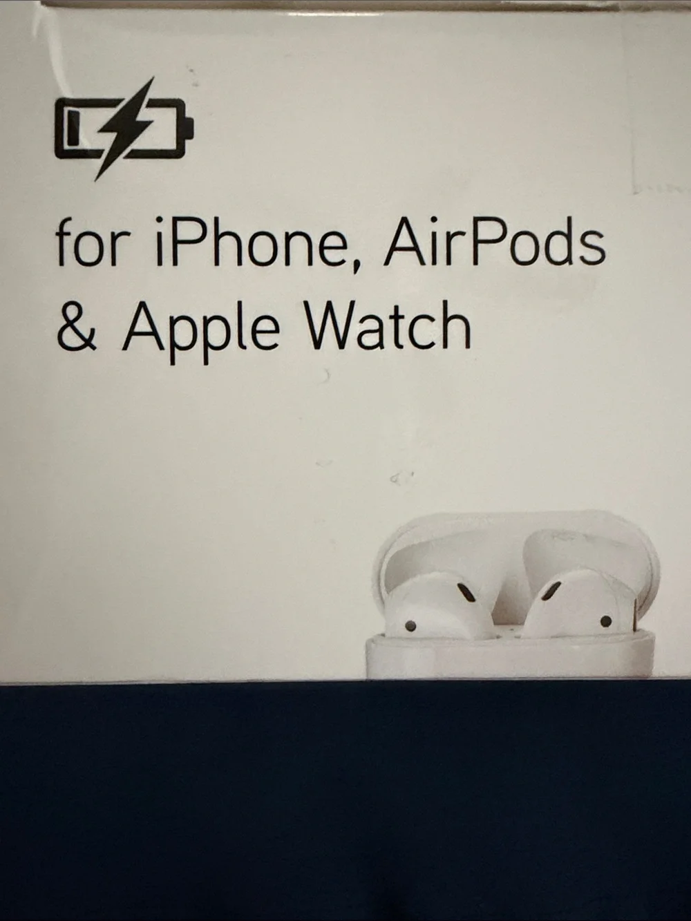 3-in-1 Black Charging Hub for Phone and Smartwatch